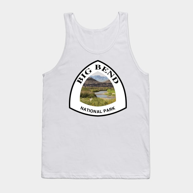 Big Bend National Park shield Tank Top by SlapTheWorld